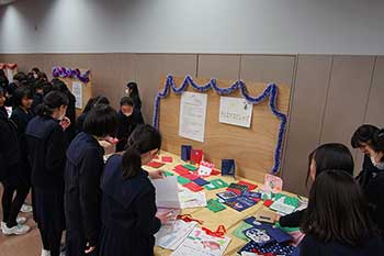 クリスマスプレゼント展示・施設訪問
