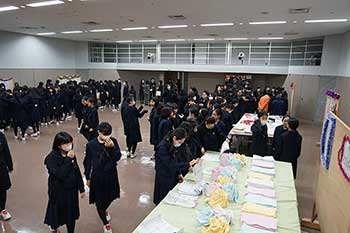 クリスマスプレゼント展示