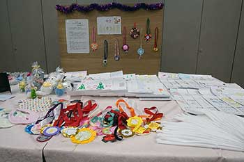 クリスマスプレゼント展示