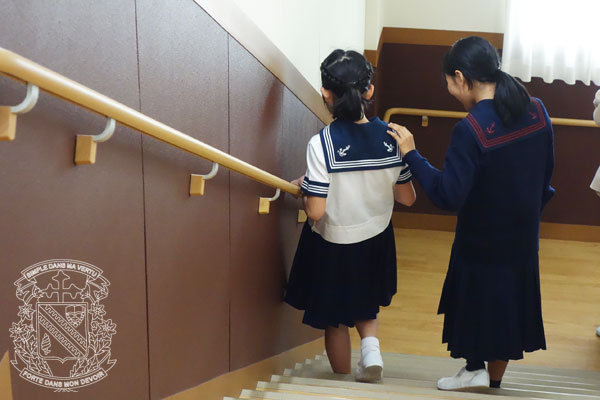5年生の教室から