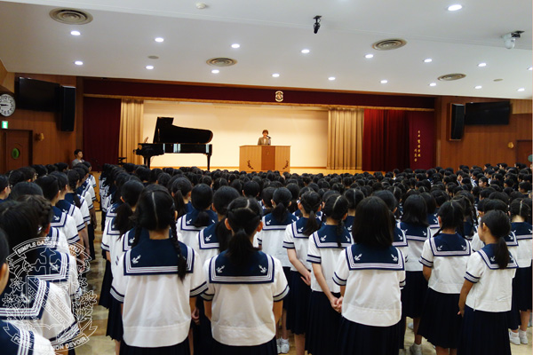 ２学期始業式